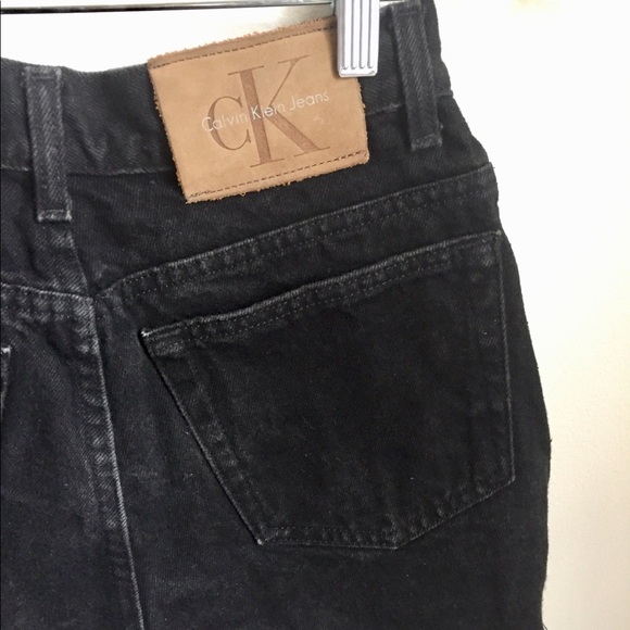 Vintage Calvin Klein Denim Shorts - Picture 4 of 5